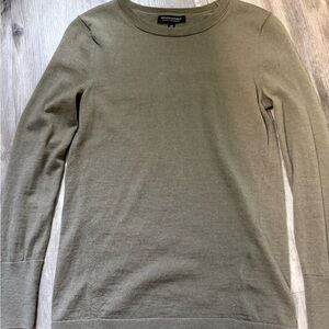 Banana Republic women's Crewneck Sweater in Olive